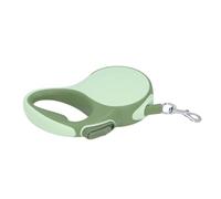 Pssopp Automatic Telescopic Tractor Dog Tape Retractable Leash with Light, Comfortable Grip, Explosion Proof Durability, Safe and Dependable, Adjustable for Outdoor Walking (Green)