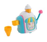 Pssopp Bath Bubble Ice Cream Maker with Suction Cups for Girls for Boys, Premium Plastic Material That Creates a Funny Environment in the Bathroom Time, for Special Occasions