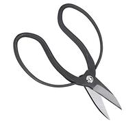 Pssopp Bonsai Pruning Shears, Composite Steel Garden Scissors 7.1 Inch with Non Slip Ergonomic Handle, Clean Cuts, Lightweight Labor Saving Tool for Beginners Plant Trimming