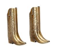 Pssopp Boot Shaped Lighter Case Cover, Zinc Alloy 2Pcs Lighter Sleeve 7cm Snug Fit No Slip for Birthday Gift Bar Club Cowboy Dad