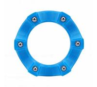 Pssopp Bowling Rotating Ball Stand, Ball Storage Cup Holder Display Stand Universal Bowling Accessories for Performance Cleaning Polishing Rotating, Sports (Blue)