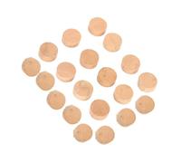 Pssopp Brass and Woodwind Instruments Cork Pads 9.5mm with Material, 20pcs, Easy to Operate for Trumpet, Trombone Repairs