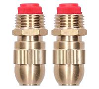 Pssopp Brass Irrigation Adjustment for Garden Accessories: Easy to Install with an Excellent Irrigation Effect, Suitable for Green and Condes Belts