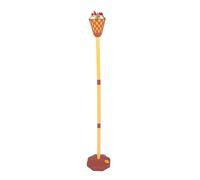 Pssopp Bubble Machine Height Adjustable Automatic Bubble Blower with Rechargeable Battery LED Light Music 2 In 1 Telescopic Wand 21 33 47 Inch for Kids Party Wedding Outdoor