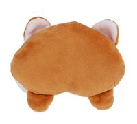 Pssopp Butt Plush Dog Toy Squeaky Chew Toy with Loud Squeaker for Teeth Cleaning Interactive Play for Small Medium Dogs