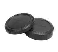 Pssopp Camera Body Cap Replacement, FX Mount Lens Cover for X-PRO1 X-Pro2 X-PRO3 X-S10 X-H1 X-T4, ABS Material, Dust and Dirt Protection, Easy Installation and Removal, Complete Set,