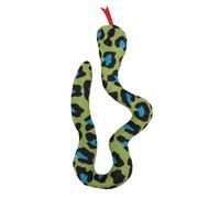 Pssopp Cat Catnip Snake Toy, Plush Interactive Chew Toy with Catnip for Cat Teeth Grinding and Cleaning (Green)