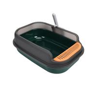 Pssopp Cat Litter Box Splatter-proof (Green)