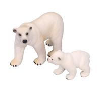Pssopp Childhood Figurine for Toys for Children's Toys, Ornament of Educational Animals Sculptures, 2 Pieces
