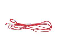 Pssopp Comfortable Pearls of the Traction of Small Animals Designing a Safe Adjustable Rope for Lizard Hamster, Leaves in Durable Polyester for Indoor and Outdoor Walking (Red)