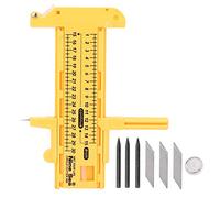 Pssopp Compass Cutter Adjustable Compasses Circle Cutter otary Compass Circle Cutter Paper Cardboard Rubber Leather Art Craft Tool