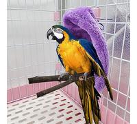 Pssopp Cotton of the Bird Cage's Wind, Which Blocks the Warm and Comfortable for Cooking, the Gray, Eclectus (Purple)