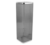 Pssopp Cup Plastic Plastic Automatic Cup Bitina Dispensing Wall Mounted on The Wall for The Office at Home Commercial ABS PET (Transparent Gray)