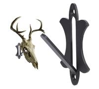 Pssopp Deer Skull Mount Bracket, Reinforced Carbon Steel Taxidermy Hanger with Coating for European Mount Skulls Home Decor