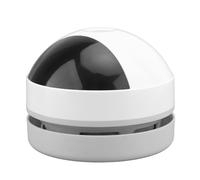 Pssopp Desktop Vacuum Cleaner, ABS Mini Table Dust Sweeper with 360 Rotatable Nozzle, USB Rechargeable 1200mAh, Strong Suction Quiet Cleaning for Keyboard Office Home Car