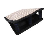 Pssopp Dog Bite Training Sleeve, Agility Equipment Design Thickened Jute Bite Proof Dog Tug Pillow Toy for Pet Outdoor Professional Training Sleeve, Ergonomic Handle (Black)