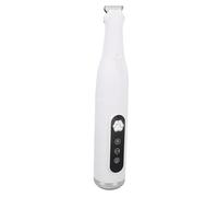 Pssopp Dog Clippers for Grooming Dog Paws Trimmer, Quiet Rechargeable Electric Pet Nail Grinder Pet Hair Safe Clippers for Feet Ears Face Grooming Nan (White)