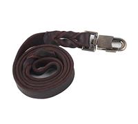 Pssopp Dog Training Leashs Braided Leather Dog Leash, Heavy Duty Training Leashs Soft Strong for Medium Small Dogs Walking Collars & Leashes (2.5 * 120CM)