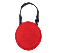 Pssopp Dogs Bite Tug Toy, Interactive Bite Pillow with Handle Control Rope for Training Professional Retrieve Backyard Tugging Social Games Indoor Energy Release (Red)