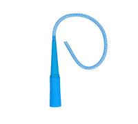 Pssopp Dryer Vent Cleaner Kit, Plastic Extension Hose Vacuum Cleaner Attachment, 44.88in Long, Ideal for Deep Washer Dryer Appliances