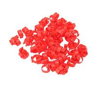 Pssopp Duck Band Reusable Leg Rings, Premium PP Plastic Clamp/Holder for Poultry Identification, Customizable Tags for Ducks Geese Chickens, Easy to Use Foot Bracelets (16mm)