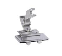 Pssopp Elastic Band Sewing Presser Foot, Adjustable Width and Pressure Stainless Steel Construction Roller Presser Foot for Fabric Lace Tape Stitching
