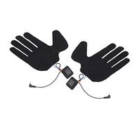 Pssopp Electric Heating Gloves Pads Ultra Thin Five Finger Glove Heating Sheet Composite Metal Wire and Needle Punched Cotton 3 Heat Levels for Running Hiking Cycling