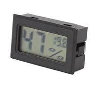 Pssopp Electronic Thermometer Hygrometer, LCD Digital Display, Accurate Cigar Box Humidity for Cigar Cabinets, Reptile Tanks, and Guitar Boxes