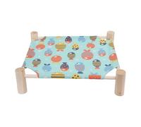 Pssopp Elevated Dog Bed, Beds Cooling Pet Cot for Pet Small Animals Home Outdoor Elevated Dog Bed, Removable Washable Raised Outdoor Nan (Type 2)
