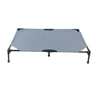 Pssopp Elevated Dog Bed Breathable Mesh Pet Cot Raised Cooling Bed with Non-Slip Rubber Feet for Indoor Outdoor Use Large Medium Small Dogs