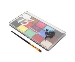 Pssopp Face Ink Halloween Makeup 15 Colors 15 Colors Soluble in Soft Ingredients for Halloween Entertainment, Ecological Texture of the Actors Make -up Actor