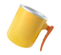 Pssopp Fast Cooling Cup with Ergonomic Non-Slip Handle Yellow Duck Pattern Mini Drink Chiller for Office Desktop (Cup Without Base)
