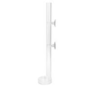 Pssopp Feeder Tube and Plate for Shrimp Fish Acrylic Transparent Durable Aquarium Fish Crystal Shrimp Feeder Fish Tank Feeding Tube (20cm)