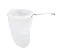 Pssopp Fine Mesh Strainer Bags Reusable | Fine mesh strainer bags with handle for cheese making Reusable Handle for easy use 3 pieces Stainless steel hook