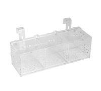 Pssopp Fish Tank Breeding Isolation Box Aquarium Acclimation Hatchery Incubator Acrylic Transparent Aquarium Hatchery Incubator Holder(30CM*10CM*10CM)