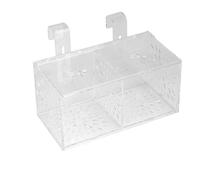 Pssopp Fish Tank Breeding Isolation Box Breeder Isolation Divider Hatching Box Acrylic Transparent Aquarium Hatchery Incubator Holder(20CM*10CM*10CM)