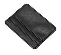 Pssopp Front Pocket Wallet Slim Minimalist Front Pocket Wallet, Blocking Credit Card Holder for Men Women Office Supplies (Black)
