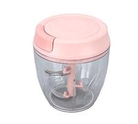 Pssopp Garlic Peelers/Garlic Presses Mini Grinder with Ergonomic Handle Comfortable Grip Non Slip Bottom Removable Design for Mincing Crushing Pureeing Manual Food Processor, (Large Size)