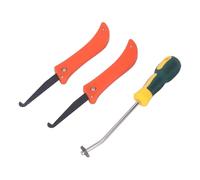 Pssopp Grout Removal Tool, 2 Grout Saw with Joint Cleaning Scraper and Replacement Blades for Ceramic Tile Floors and Wall Tiles Caulking