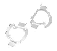 Pssopp H7 LED Adapter Iron Headlight Bulb Retainer Clip 45 X 32mm LED Adapter Holder for Bulb Conversion Firm Fit Easy Install for Car Owners