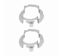 Pssopp H7 LED Headlight Adapter Metal Headlight Bulb Adapter 41 X 34mm 1 Pair Retainer Socket Holder for B Class ML Class Chery Riich G5
