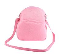Pssopp Hamster Rat Hedgehog Chinchilla Ferret Sleeping Bag Pet Carrier Pocket, Bag with Mesh for Fresh Air and Comfortable Strap for Outdoor Traveling 3Colors for Pet Box and (Pink L)