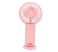 Pssopp Handheld Fan, Portable USB Charging Mini Fan with 800mAh Battery, Ideal for Travel and Office Use (Vertical small fan-pink)