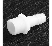 Pssopp Hose Barb Fittings, Plastic Adapter Connector, 1/2 Inch Thread, for Aquarium Connection (12MM)