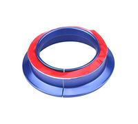Pssopp Ignition Switch Trim Luminous Ring Aluminum Alloy Key Hole Cover 5 X 1.4cm Glow in Dark Interior Accent Easy Install for 2005 2018 Drivers (Blue)