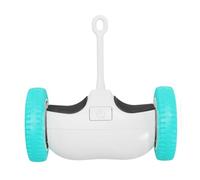 Pssopp Interactive Cat Toy, Rechargeable Automatic Moving Feather Toy ABS Smart Touch Activation 3 Hour Runtime for Bored Kitten Exercise Home Alone Entertainment (Sky Blue)