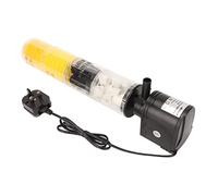 Pssopp Internal Fish Tank Filter Pump 3 in 1 Oxygenation Aquarium Filters, Strong Suction Cups, for Fish Tank Oxygenation, UK Plug (HX-1580F)