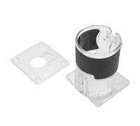 Pssopp Invisible Fastener Slotting Bracket Trimmer Guide Bracket Slotted Locator for Trimmer with 0 to 2 Inch Adjustable Board Thickness for 65mm Inner Diameter Woodworking Tools