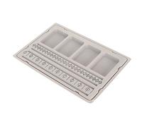 Pssopp Jewelry Box Necklace, Which Produces Jewelry from Plant Production with Markers and Soft Surface, Avoids Roller Accounts for The Ideas of Bracelets and Collage, Plastic and Velvet Material