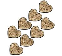Pssopp Kids Patches Iron On Patches for Clothes 8pcs Fabric for Jeans DIY Polyester Plastic Iron-On for Jackets Hats Scrapbooks Valentine's Day Craft Decoration